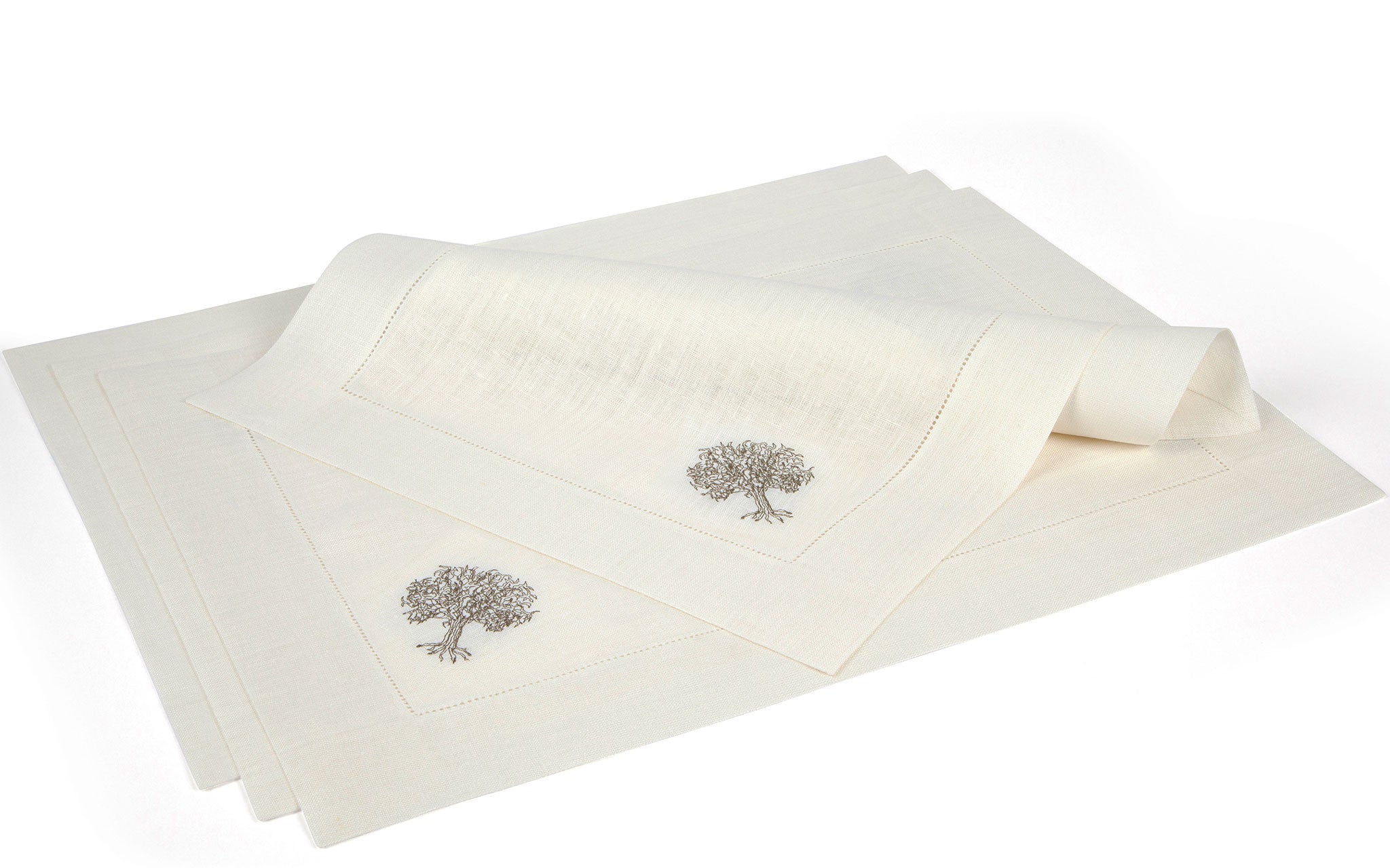 Tree of Life Placemats Hemstitched